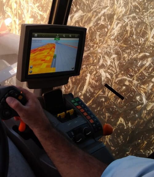 Uso de um sensor para monitoramento de lavoura de milho