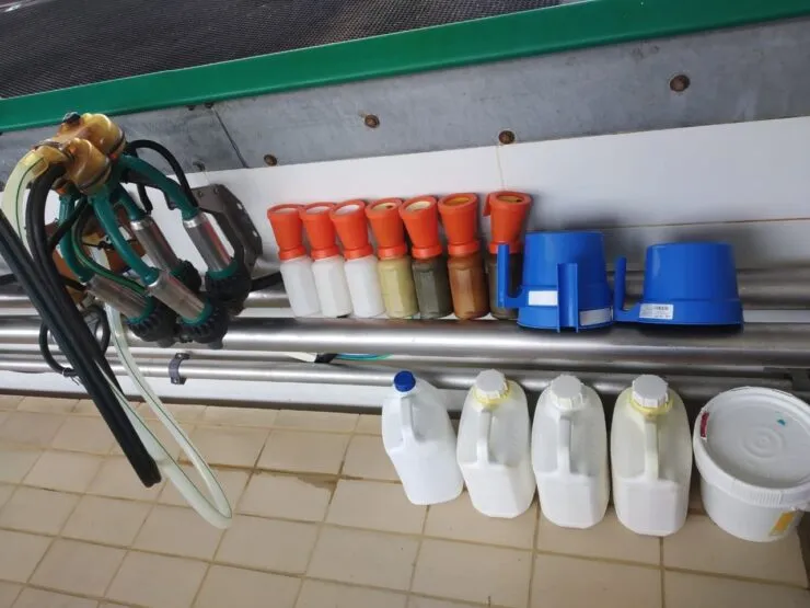 Equipamentos para ordenha