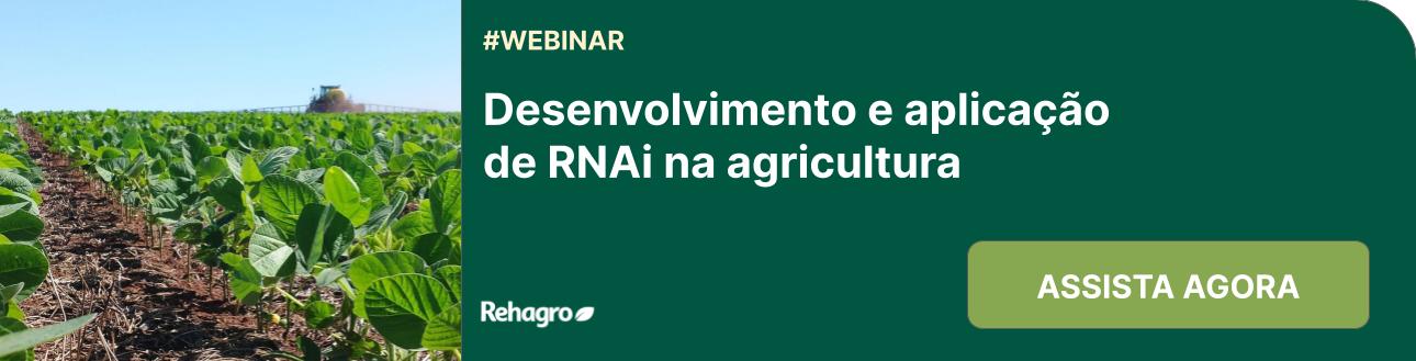 Webinar Desenvolvimento e aplicação de RNAi na agricultura