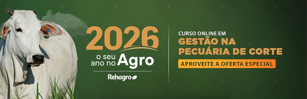 Faça sua inscrição no Curso Gestão na Pecuária de Corte do Rehagro! Campanha recesso GPC