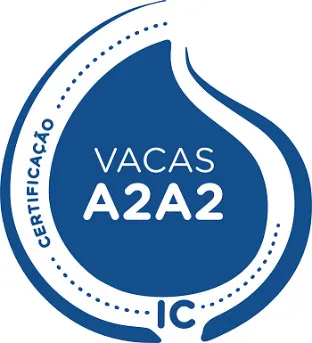 Selo de certificação de vacas A2A2