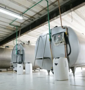 Tanque de refrigeração de leite