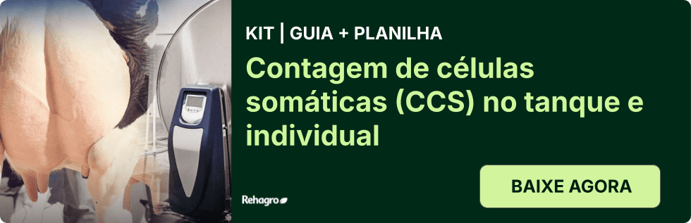 Clique e baixe grátis! Kit guia e planilha contagem de células somáticas