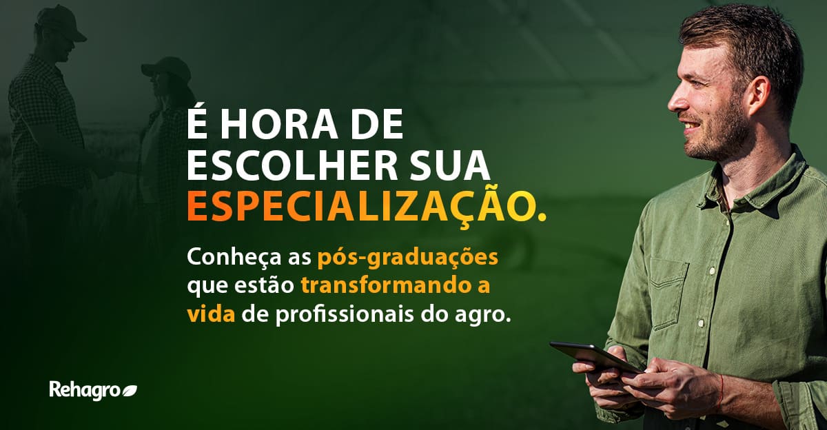 Conheça as Pós-graduações do Rehagro